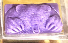 Load image into Gallery viewer, Animal Shaped soap lavender 5 oz bar