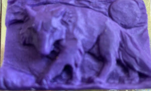 Animal Shaped soap lavender 5 oz bar