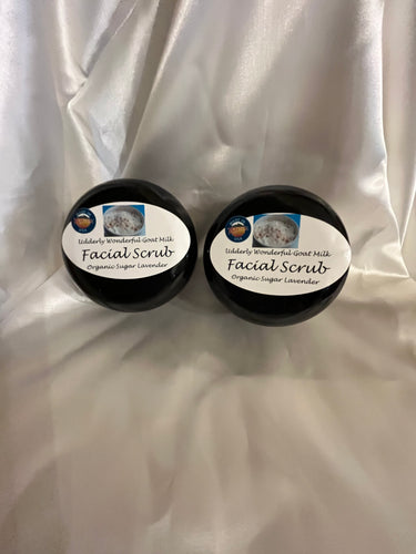 Facial Scrub with Organic Sugar