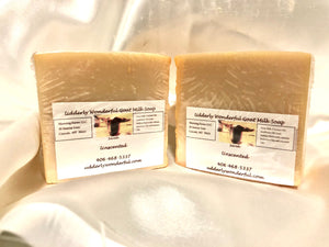 Unscented olive oil: Goat Milk Soap