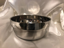 Load image into Gallery viewer, Stainless steel and Sterling Silver Shaving Mug