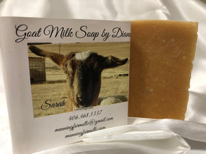 Lemongrass. Goat Milk Soap 4.8 oz bar